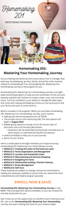 Homemaking 201: Mastering Your Homemaking Journey