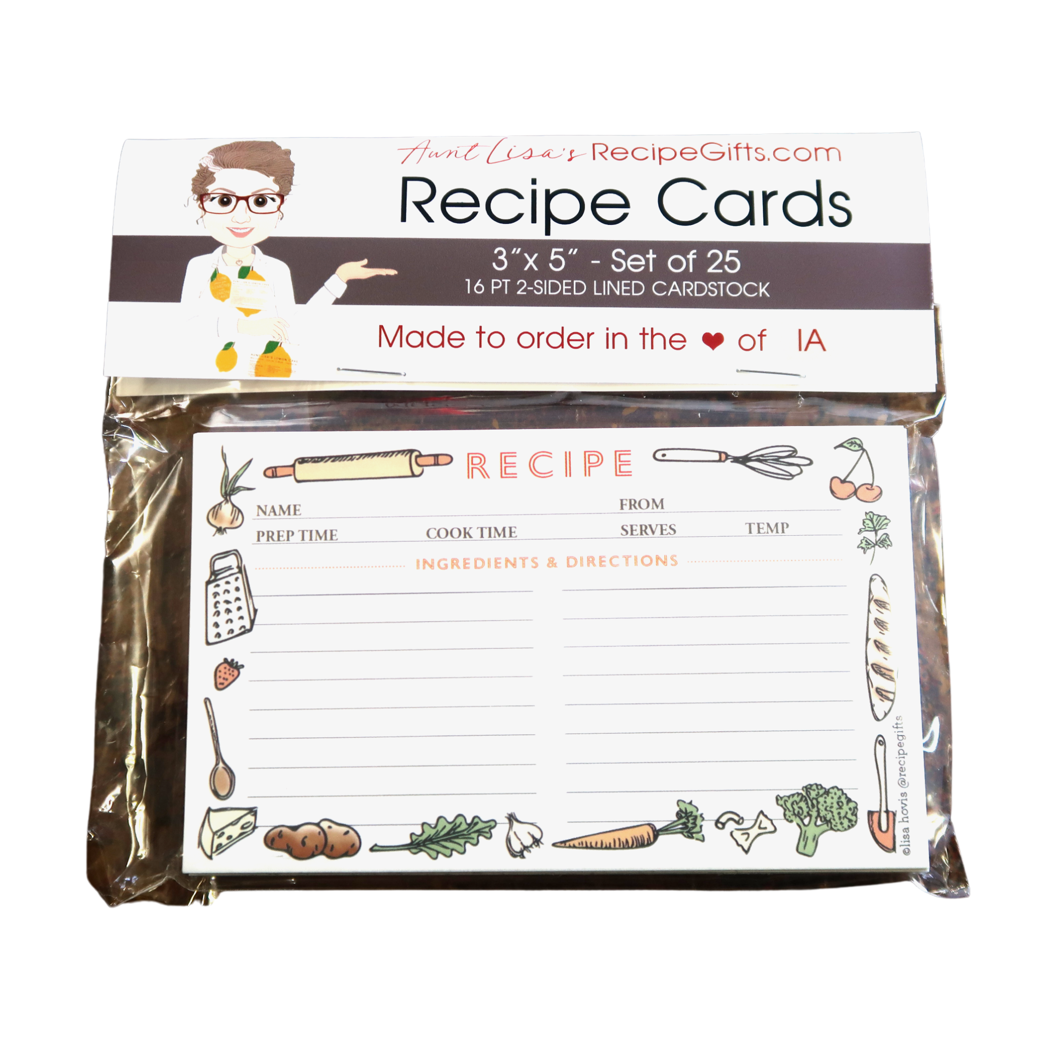 Table Staples Recipe Cards